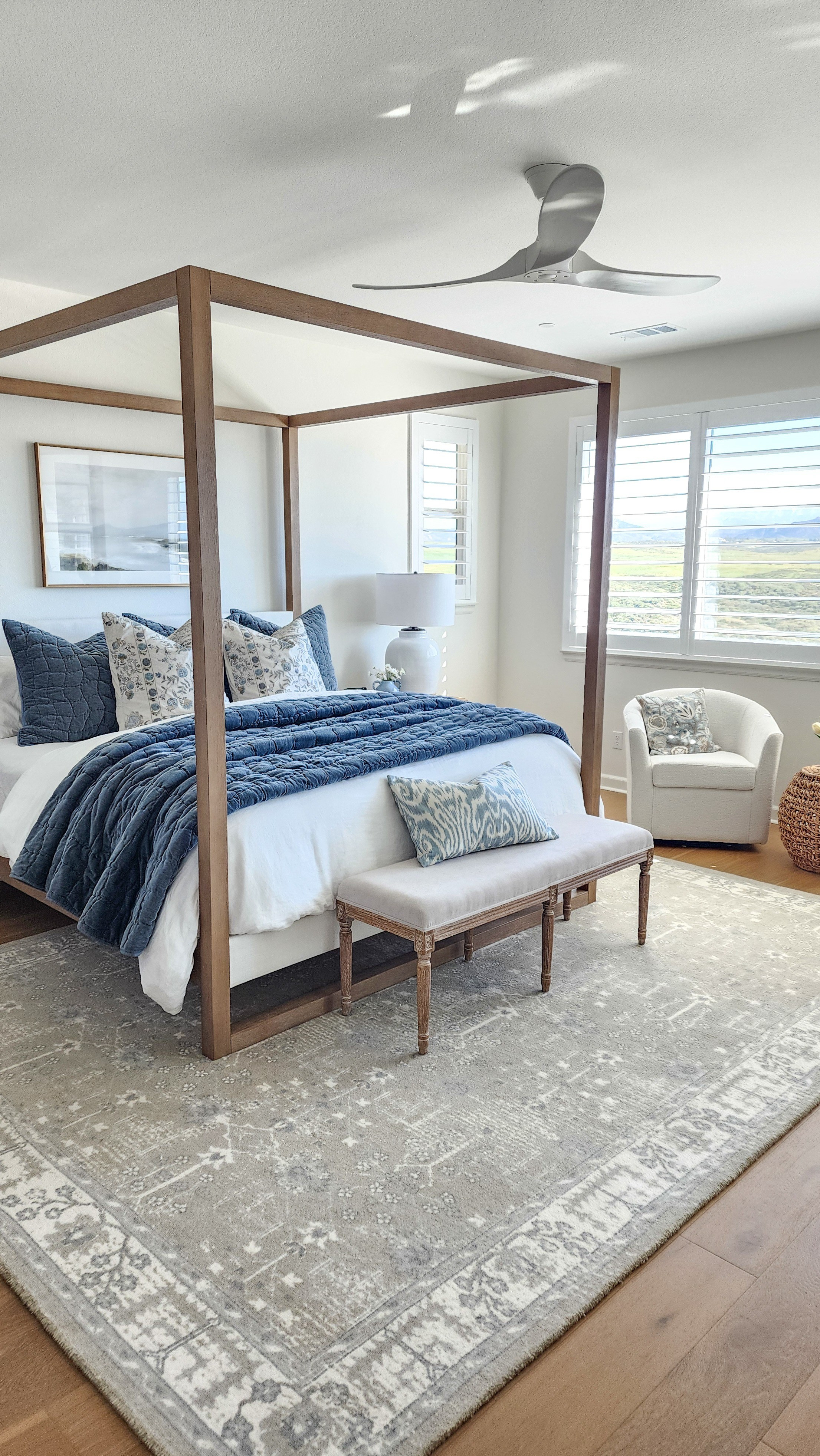 Pottery Barn Style, classic and timeless, Coastal design. Here's the details for the bedding, which is such wonderful quality! 

#LTKHome