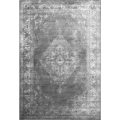 Wisser Gray Rug Charlton Home® Rug Size: Rectangle 8' x 11' | Wayfair North America