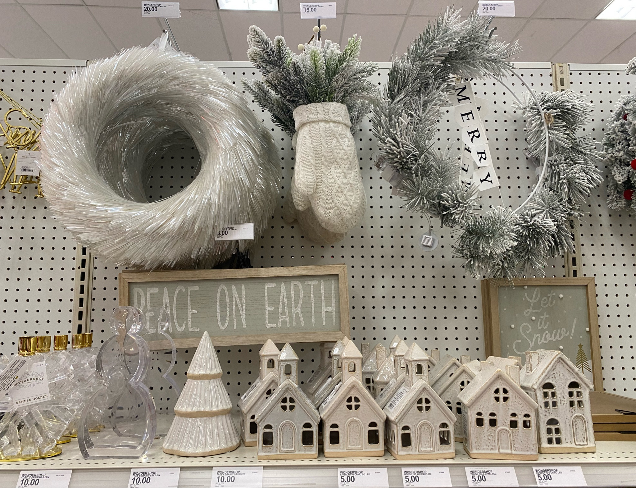 Neutral Christmas decor at Target! Christmas decor at Target! Wreathes, trees, mini church!! 

#LTKSeasonal #LTKHoliday