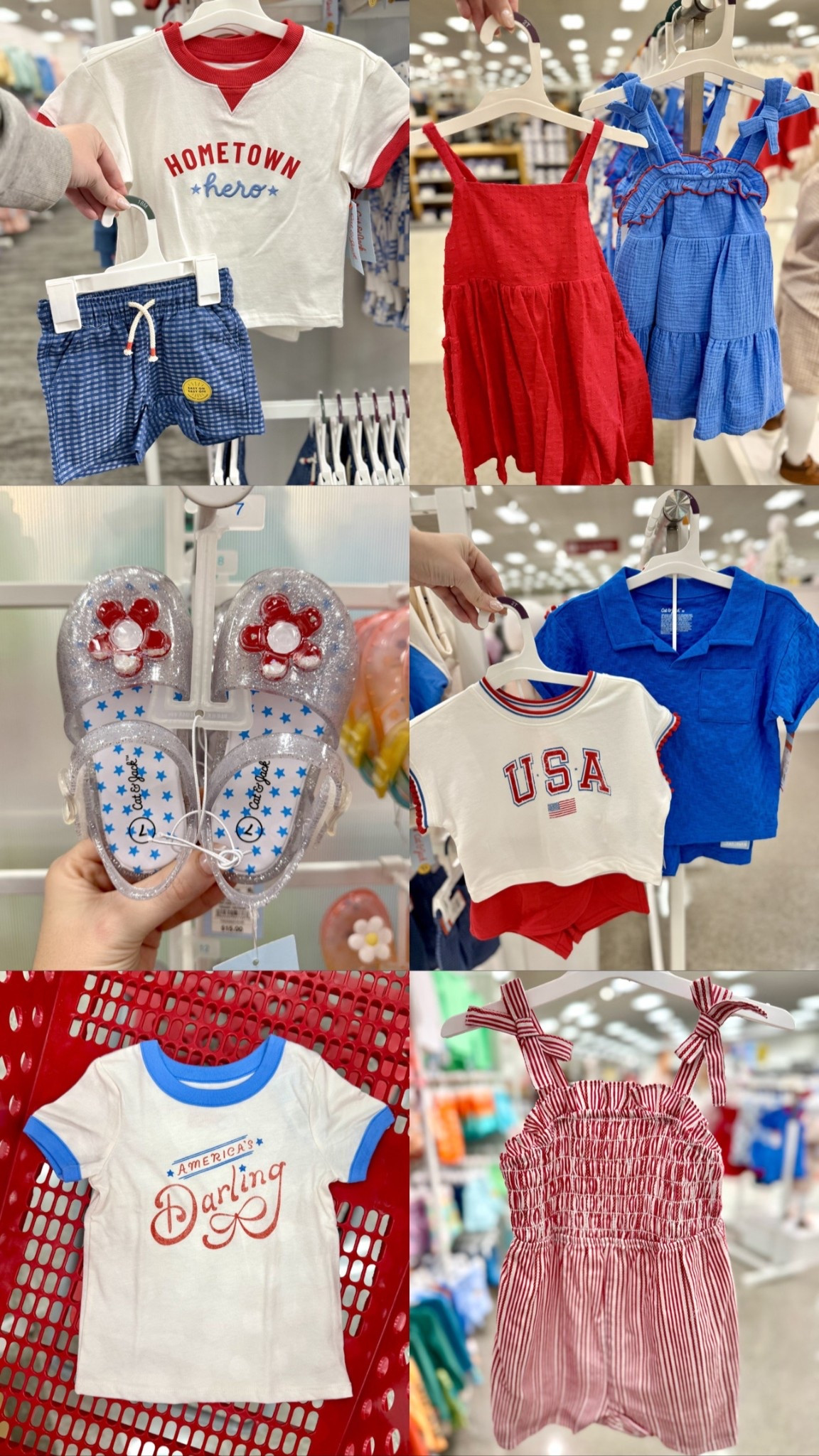 Red, white & blue finds at Target! ❤️🤍💙

#LTKKids #LTKSeasonal #LTKBaby