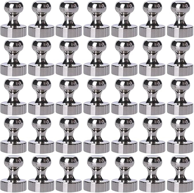 36Packs Fridge Magnets Refrigerator Magnets, Push Pin Magnets, Strong Magnets for Fridge, Magnets... | Amazon (US)