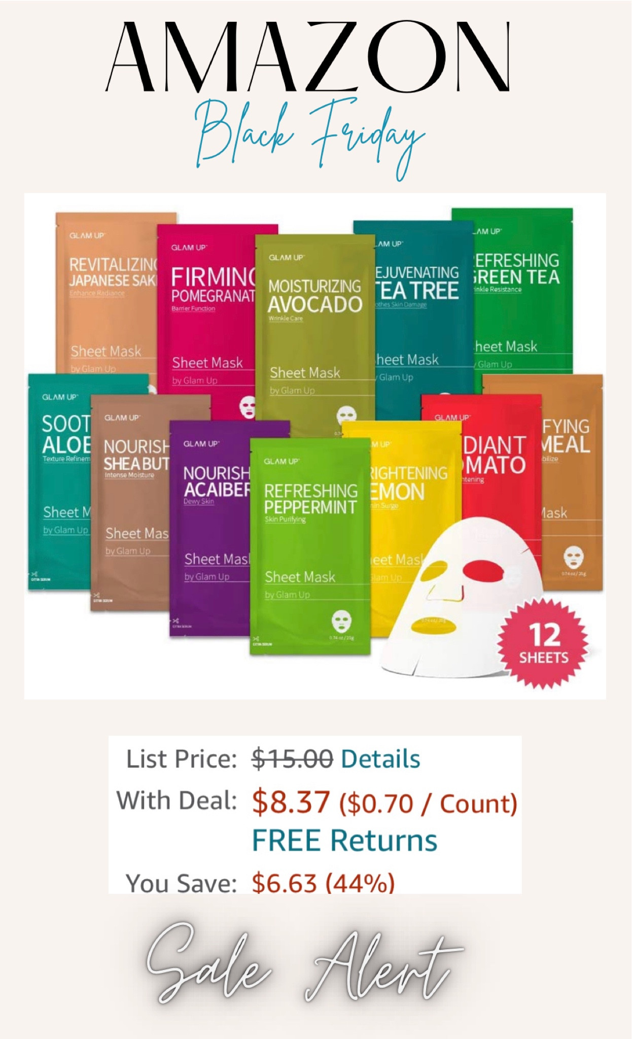 12 face masks for Uber $9!!! You could save some for yourself and gift some to others 👌 

#LTKGiftGuide #LTKsalealert #LTKCyberweek