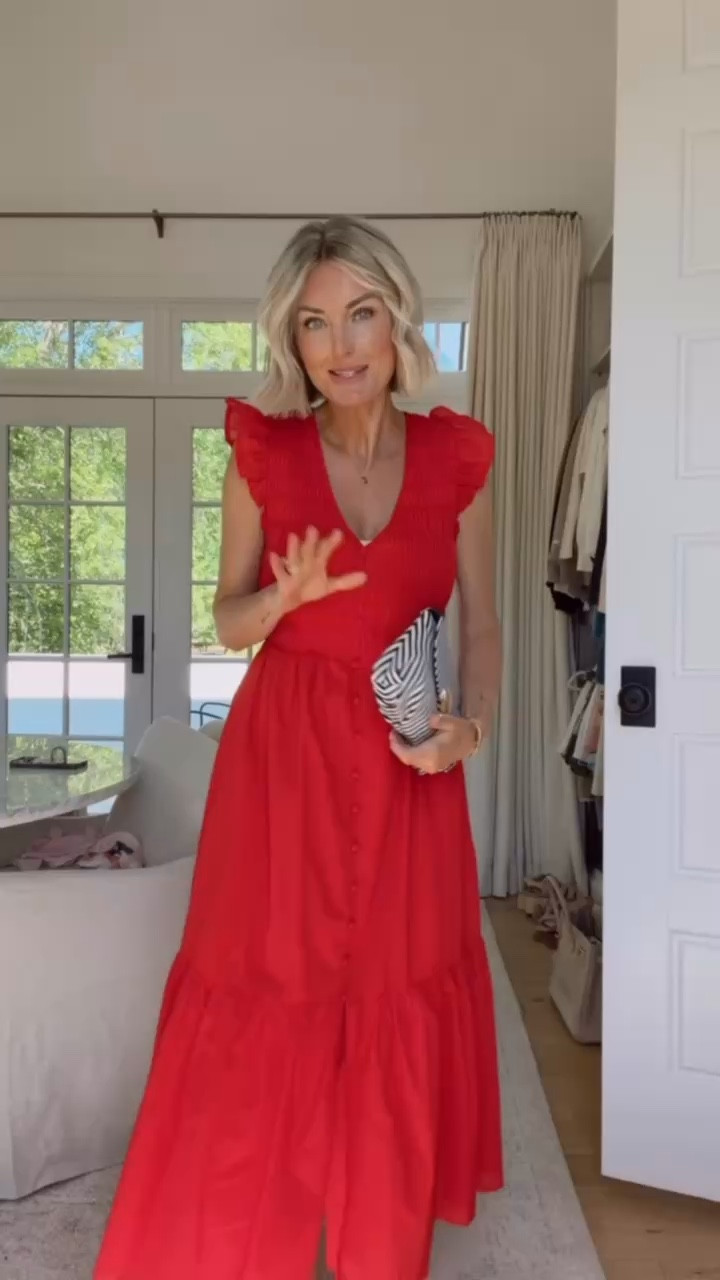 The perfect red dress 👏🏼 the fit is so flattering! This will be great for UGA game days! Wearing S. Use my code LOVERLY15 for 15% off! Loverly Grey, Avara, red maxi dress, game day dress, spring dress, summer dress, spring fashion

#LTKSeasonal #LTKootd