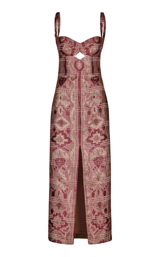 Navajo Weaver Metallic Tweed Maxi Dress | Moda Operandi (Global)