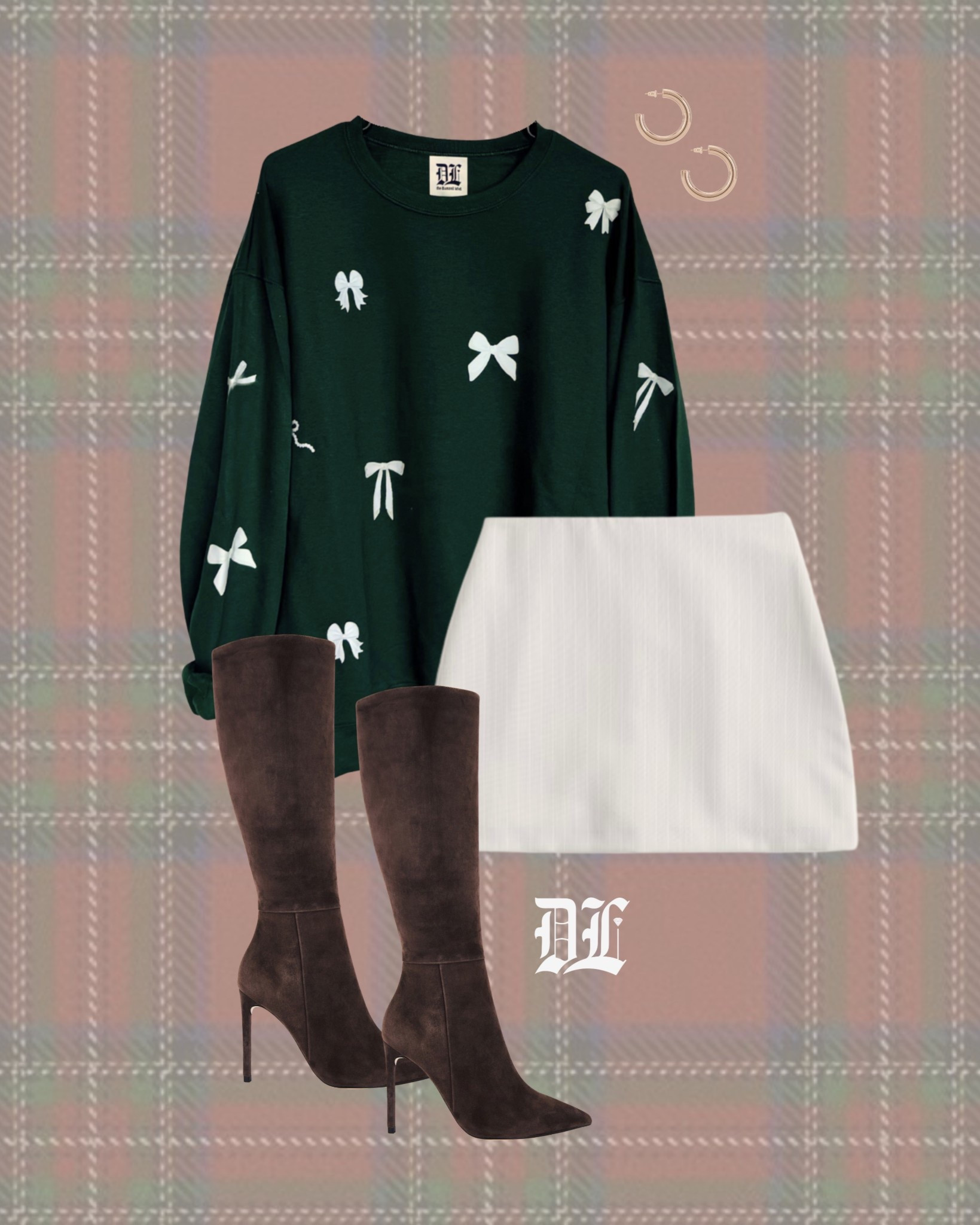 bow sweatshirt is www.shopthediamondlabel.com ✨