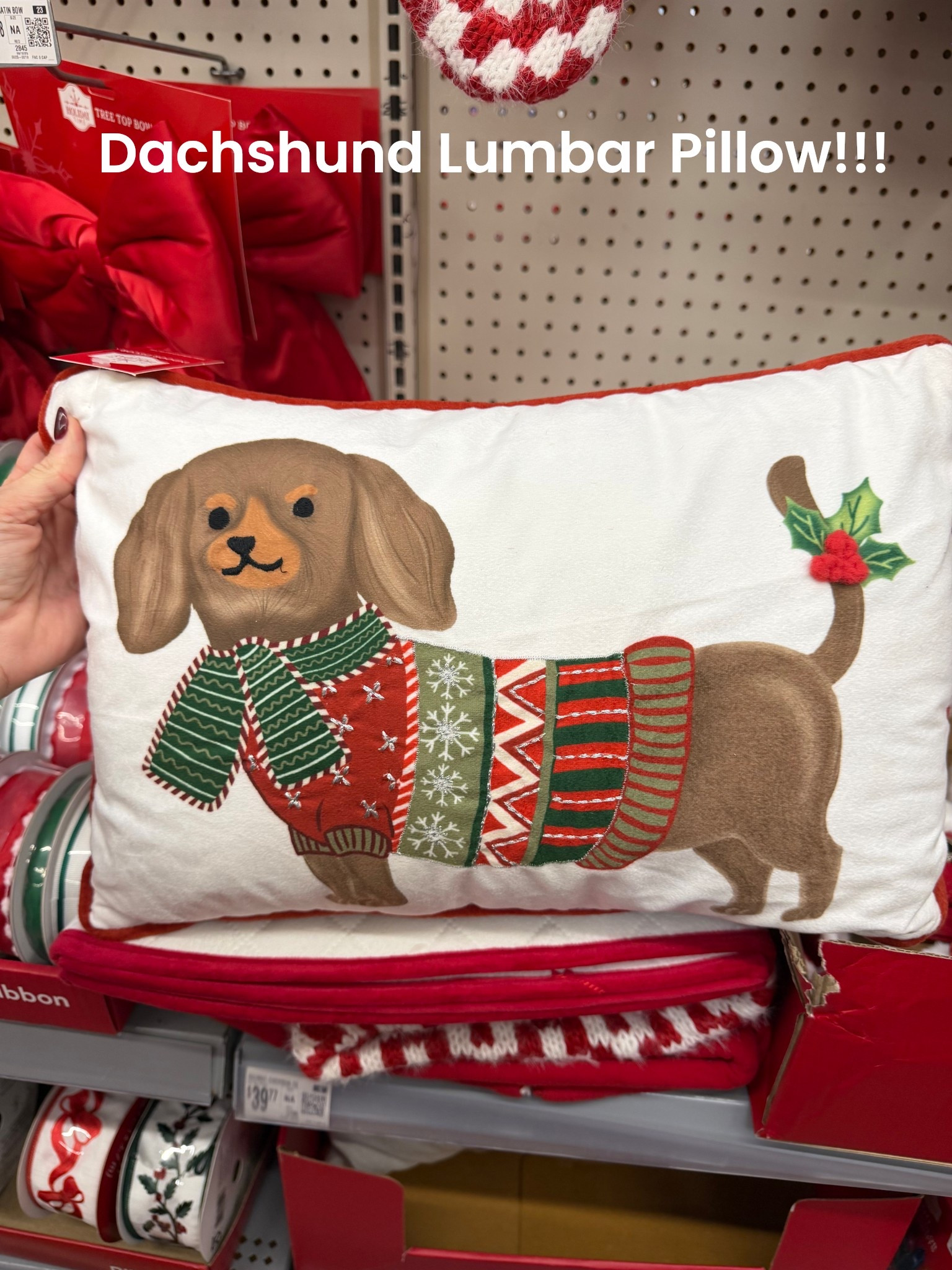 Doxie lovers run to Walmart!!!! What a perfect touch to your Christmas decor! 🐶 🎄🧑‍🎄 

#walmart #dachshundlover ##christmasdecor

#LTKSeasonal #LTKHoliday #LTKHome