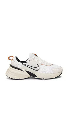 Nike V2k Run Sneaker in Summit White, Chrome, & Light Orewood Brown from Revolve.com | Revolve Clothing (Global)