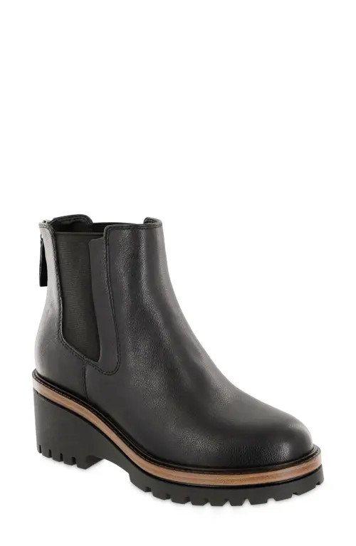 MIA Sefi Chelsea Boot in Black Tumb at Nordstrom, Size 8.5 | Nordstrom