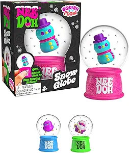 Schylling NeeDoh Squishmas Squish N' Snow Globes - Christmas Squeeze Toy - Assorted Colors - Ages... | Amazon (US)