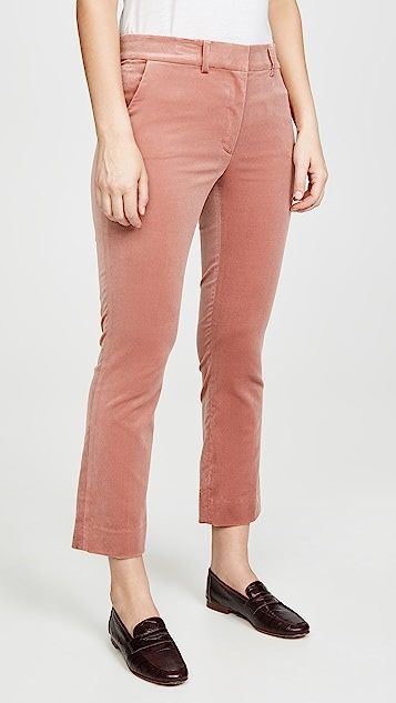 Cropped Perfect Velvet Trousers | Shopbop