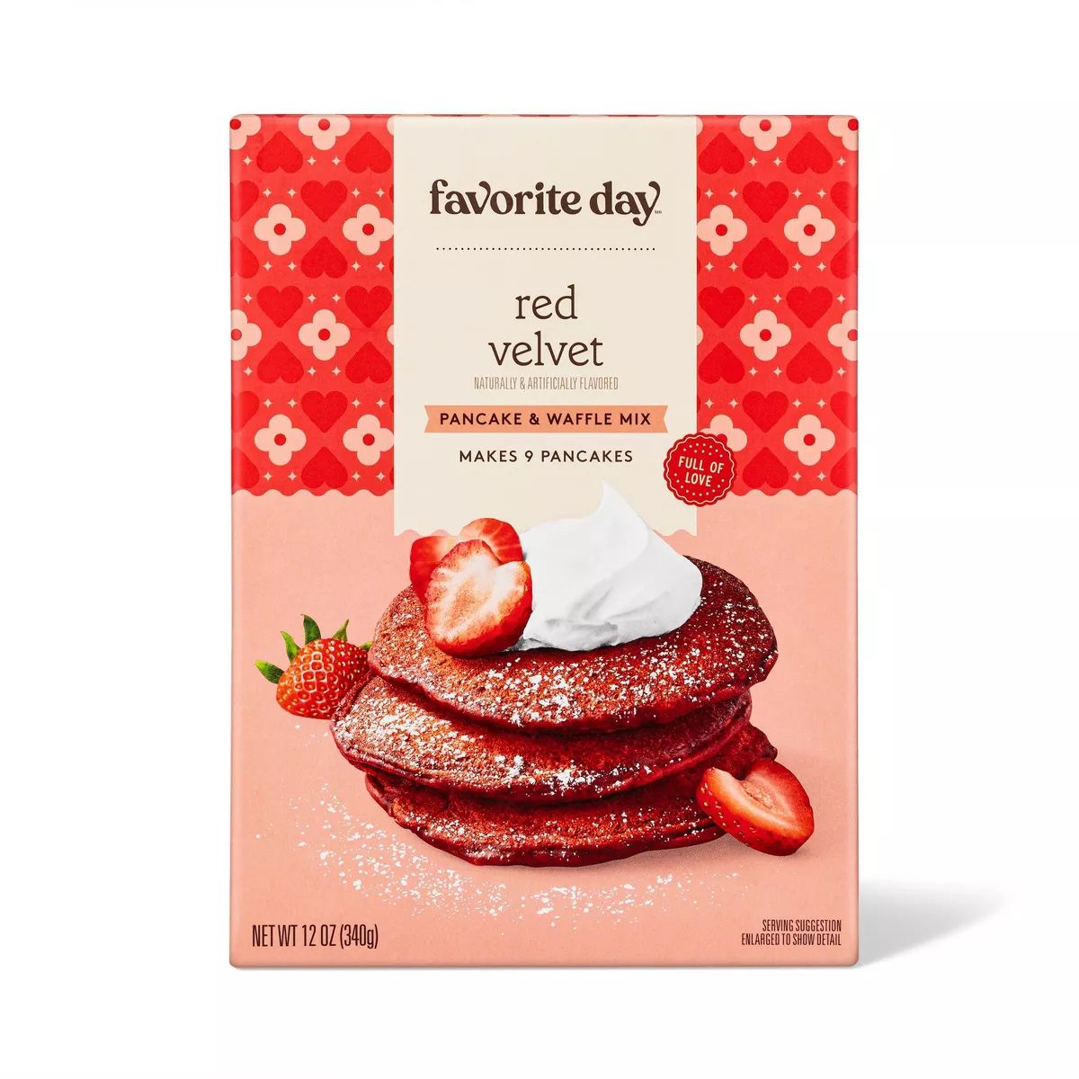 Valentine's Red Velvet Pancake Mix - 12oz - Favorite Day™ | Target