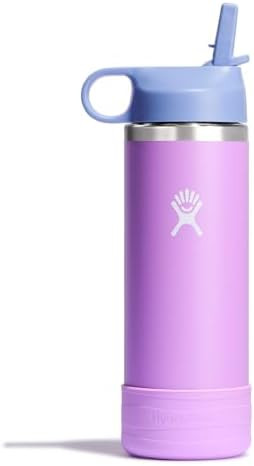 Hydro Flask Kids Water Bottle for School - Stainless Steel and Insulated with Straw Cap - 18 Oz i... | Amazon (US)