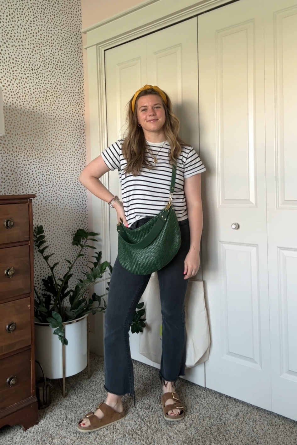 Jeans are old but linked similar style from the same brand 