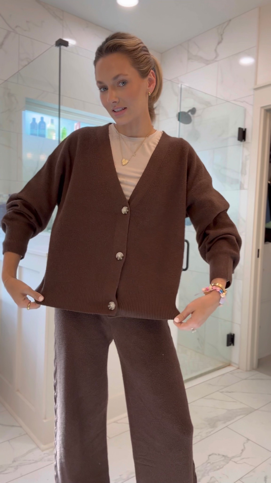 I grabbed a L in top and S in bottoms! 