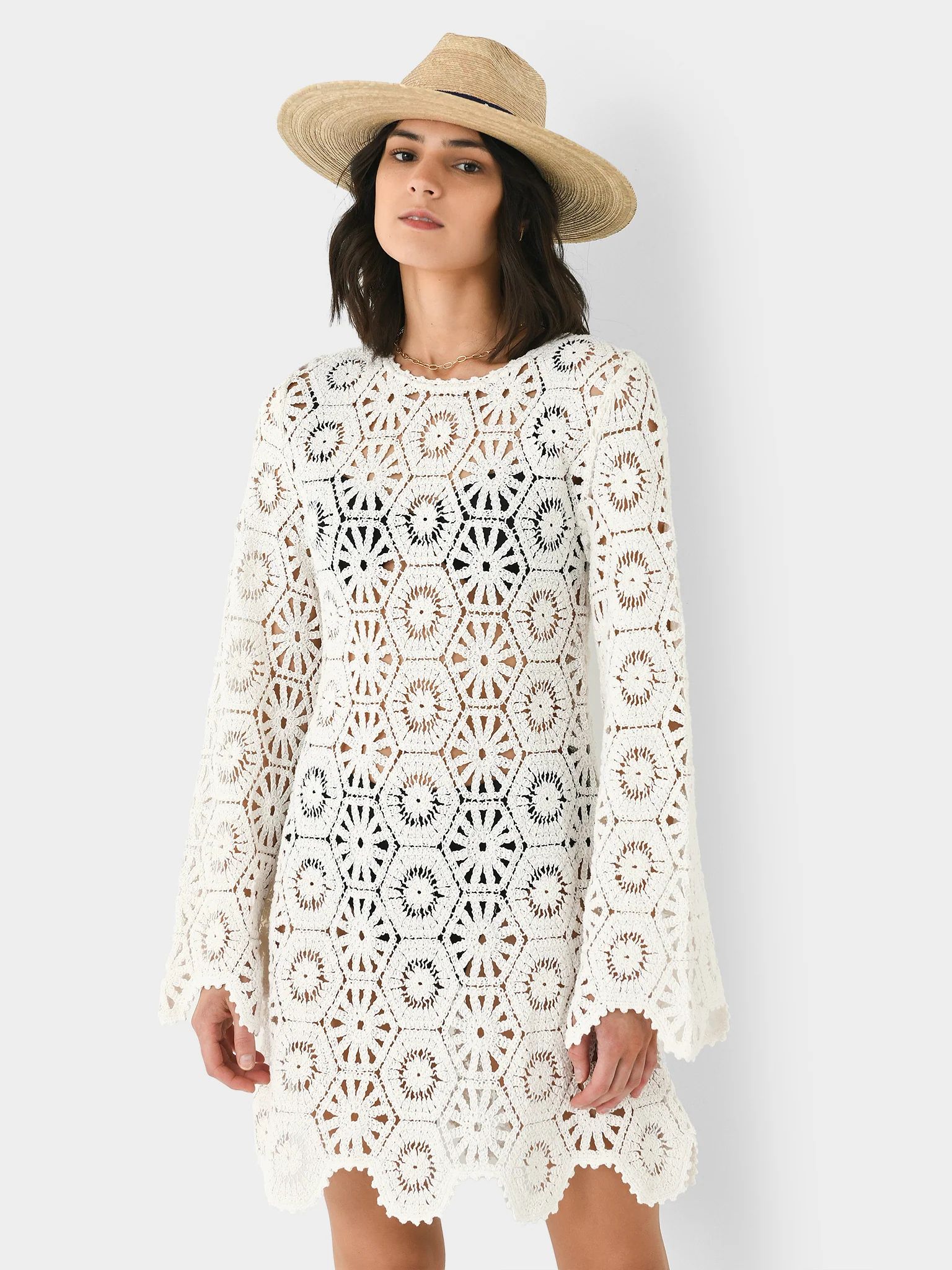 SEA
                      
                     Women's Lakshmi Embroidery Dress | Saint Bernard