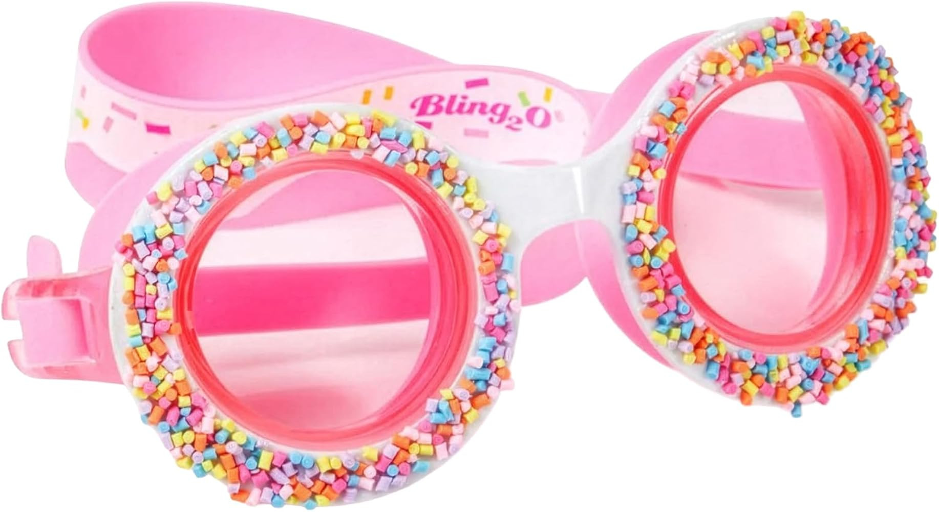 Bling 2O Girls Swim Goggles for Kids \u2013 Boston Creme Design, Anti-Fog UV Protection Lenses, A... | Amazon (US)