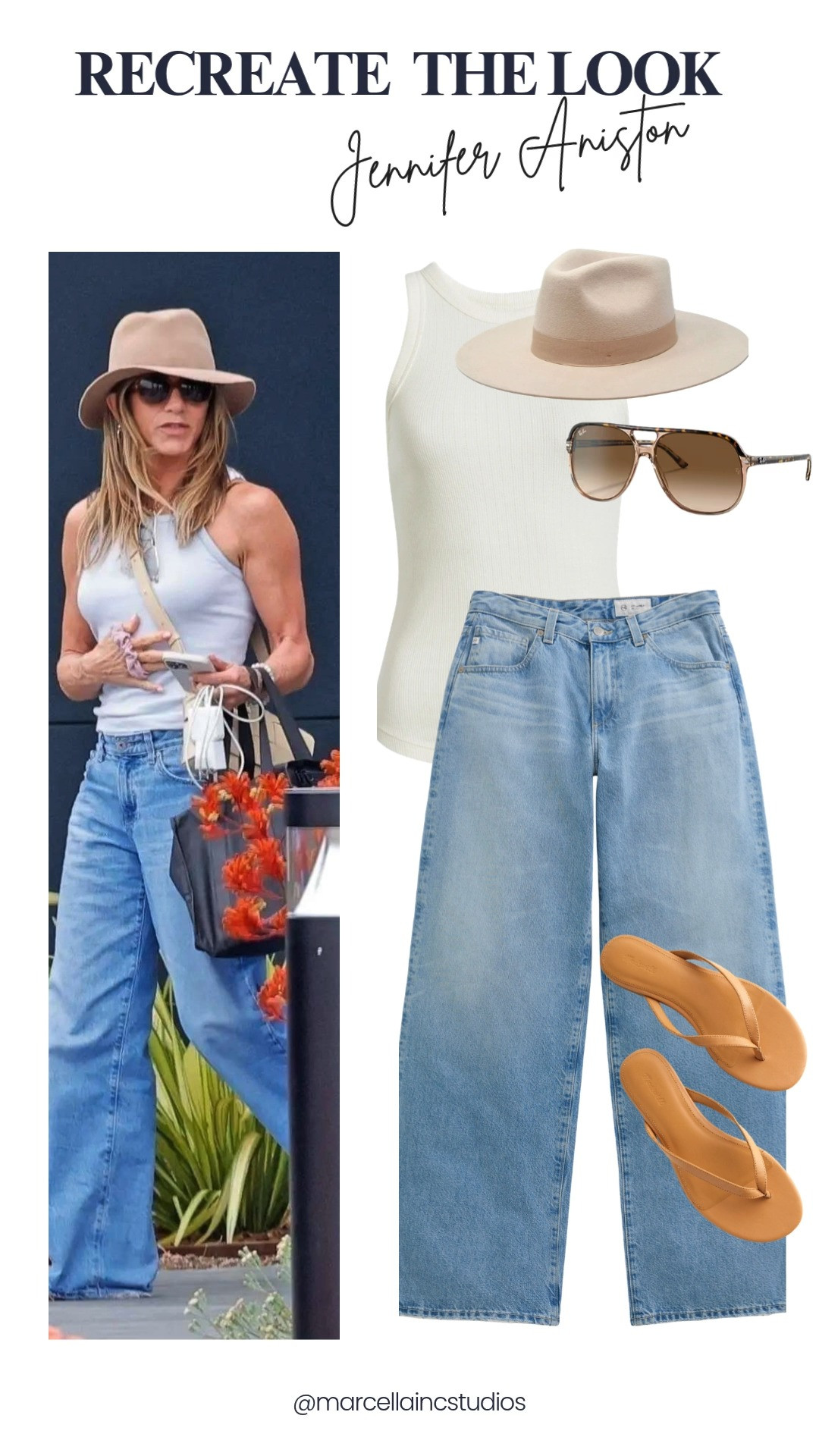 Jennifer Aniston recreate the look with her exact denim. :) #jenniferaniston #agoldejeans #agjeans #jenniferanistonootd

#LTKootd #LTKActive #LTKOver40