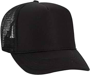 OTTO Polyester Foam Front 5 Panel High Crown Mesh Back Trucker Hat | Amazon (US)
