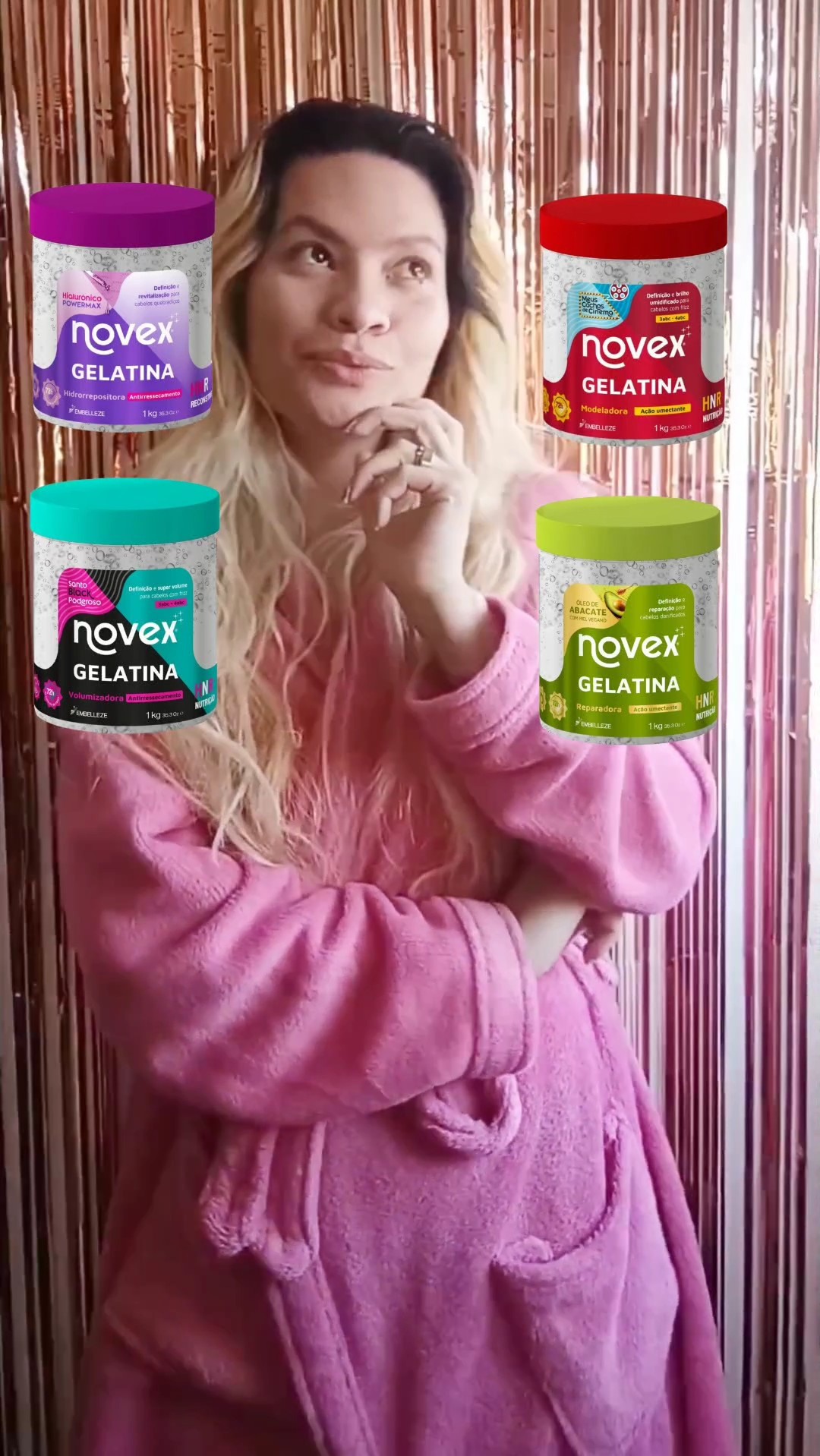 Lançamento da Novex @embelllezeGelatina Modeladora ❤️Ela vai trazer definição e brilho umidificado ✔️Hidratação profunda ✔️Com mix de óleos: tem óleo de girassol, óleo de abacate óleo de argan e outros ✔️Formula liberada ✔️Vegana✔️Não testado em animais ✔️ Incrível né, um finalizador e tanto né ❤️ Já corre para o site da Embelleze: https://www.embelleze.com/E vocês usando meu cupom "GAROTASORRISOOFICIAL" vocês ganham 10% de desconto em suas compras no site da Embelleze 🛍️E aí você já conhece? 💬@embelleze@embellezedossonhos@mkt360#lancamentoembelleze #novex #EmbellezedosSonhos #OqueTeDefine #embelleze #influenciadora #cabelo #dicadebeleza 

#LTKbrasil #LTKbeleza