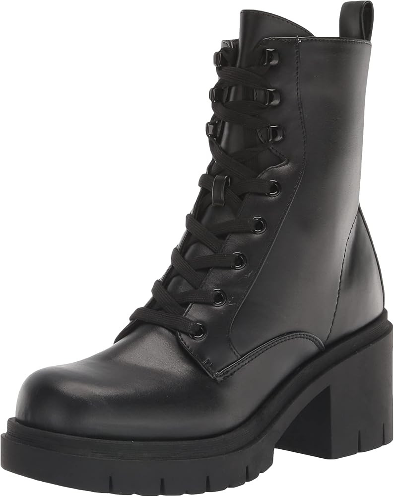 NINE WEST Women's Juna3 Combat Boot | Amazon (US)