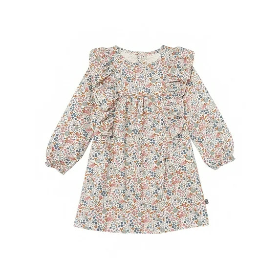 Modern Moments by Gerber Toddler Girl Dress with Ruffles, Sizes 12M-5T | Walmart (US)