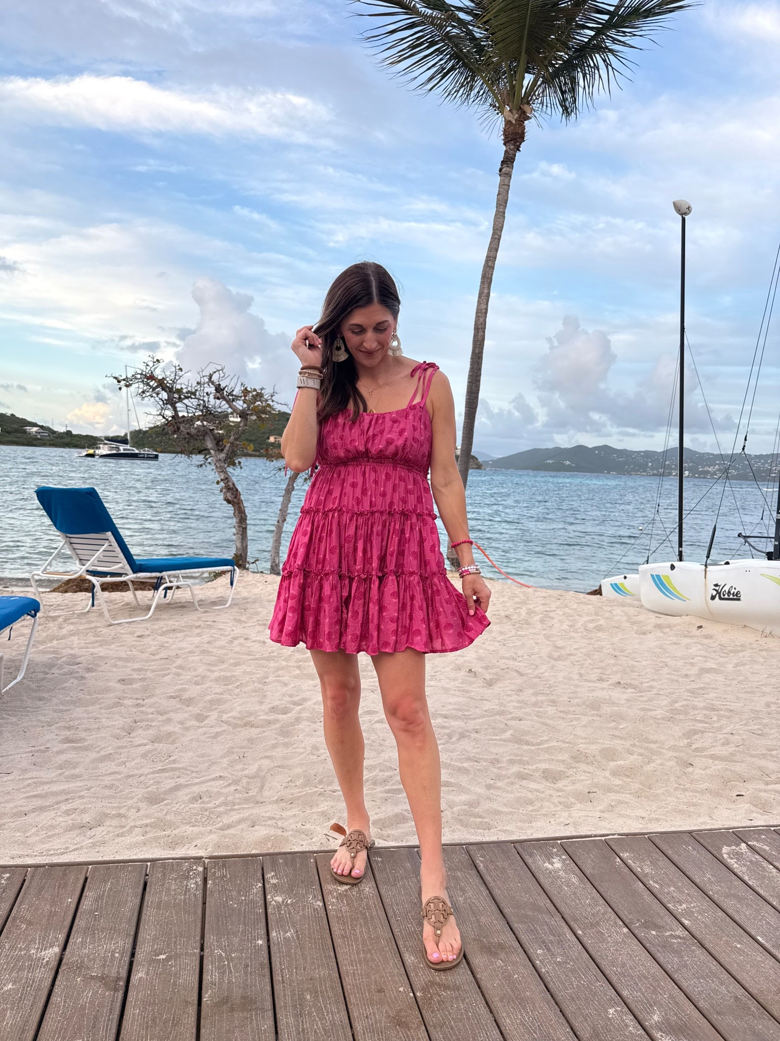 Love this pink seashell dress from Vici. I’ve had it a few years so only one size left but it’s so cute for a tropical vacation! Wearing a medium and on sale up to 40% off right now!

Click here to shop!

Dress | vacay | pink | ruched | seashells | resort | mini | tropical | vacay | beach | sand | weslyn | Vici | summer | spring | attire | style 

#LTKTravel #LTKSeasonal #LTKSaleAlert