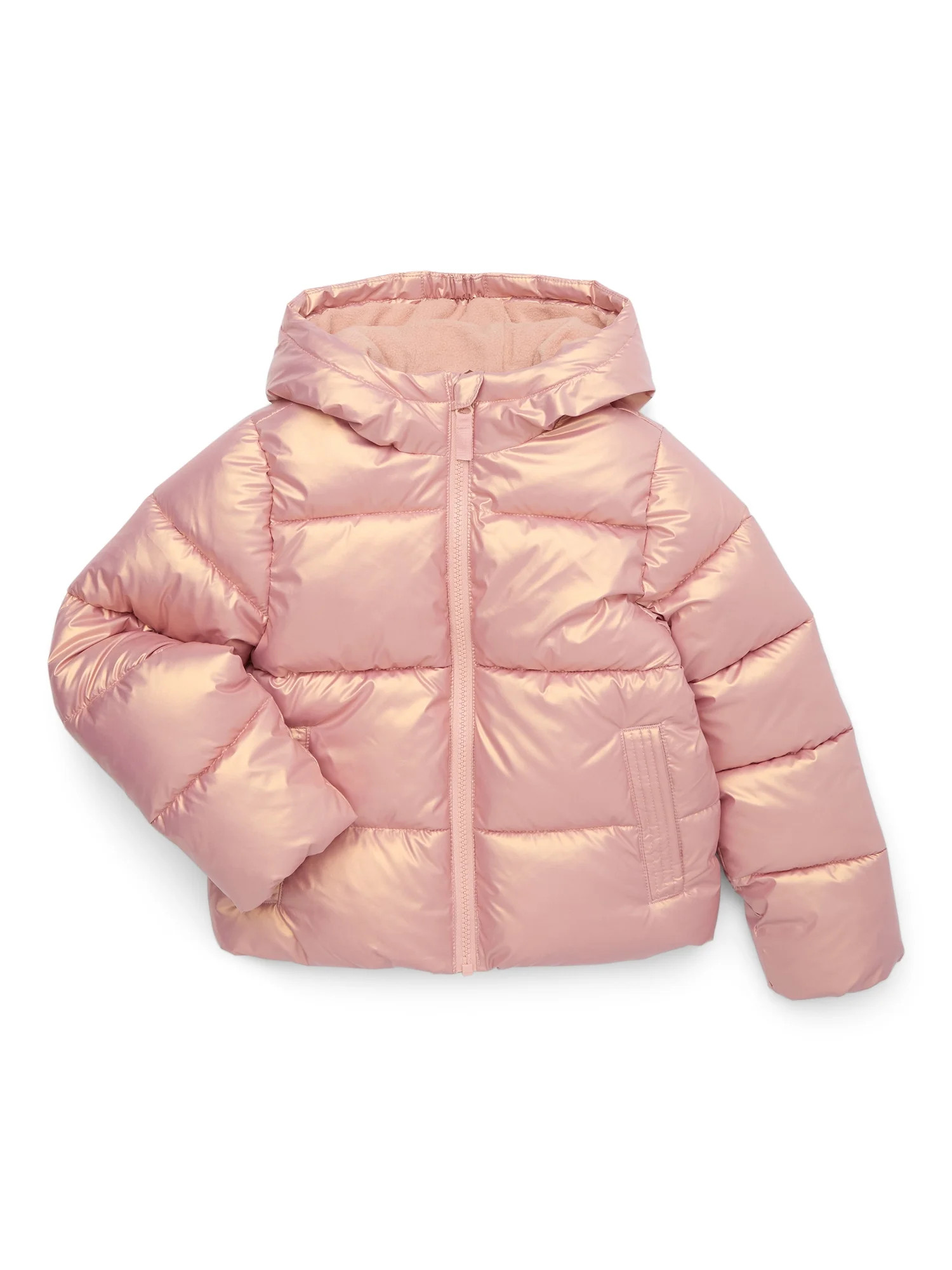 Swiss Tech Girls Heavy Weight Puffer Jacket 4-18 - Walmart.com | Walmart (US)