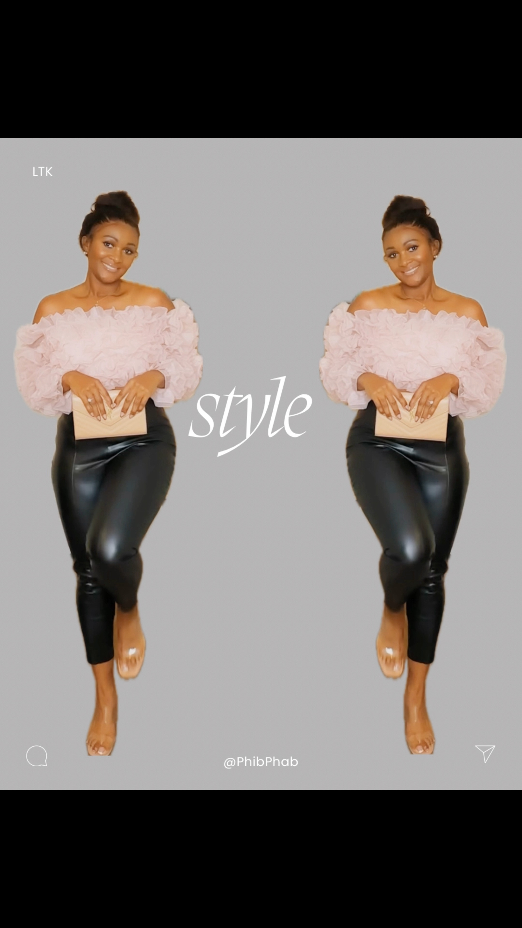 Flirty and fun with ruffles. This top makes me feel so feminine. I paired it with a leather stretch legging but I would definitely rock it with jeans, a skirt, or cute shorts in the summer. 

#LTKmidsize #LTKstyletip #LTKSeasonal