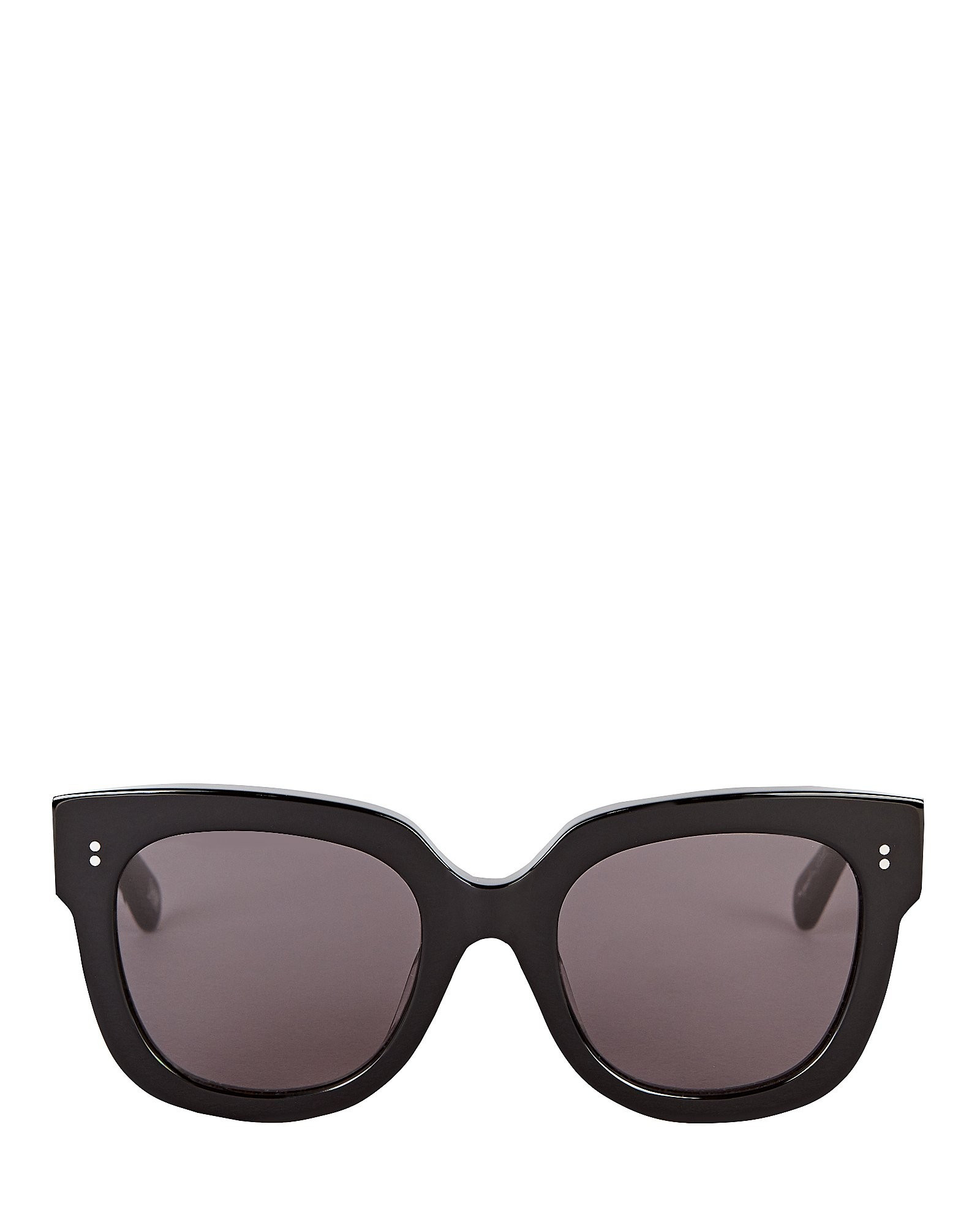 Chimi 008 Berry Square Sunglasses, Black 1SIZE | INTERMIX