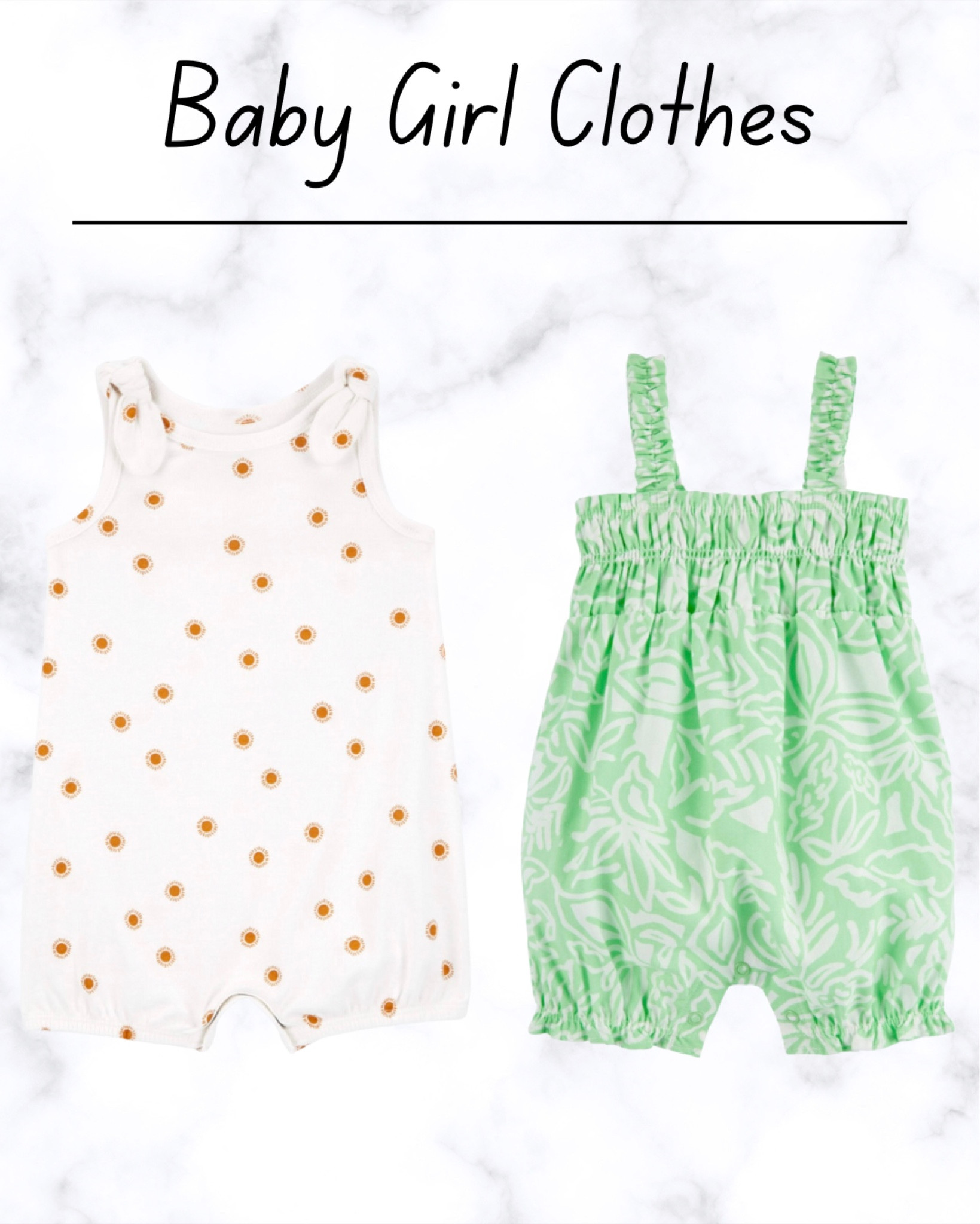 Check out these baby outfits 

Baby onesies, baby one piece, family, baby, toddler, baby beach outfit, carters summer baby clothes, baby clothes, baby romper, baby dress, baby outfit, baby shower, baby gift idea 

#LTKkids #LTKfamily #LTKbaby