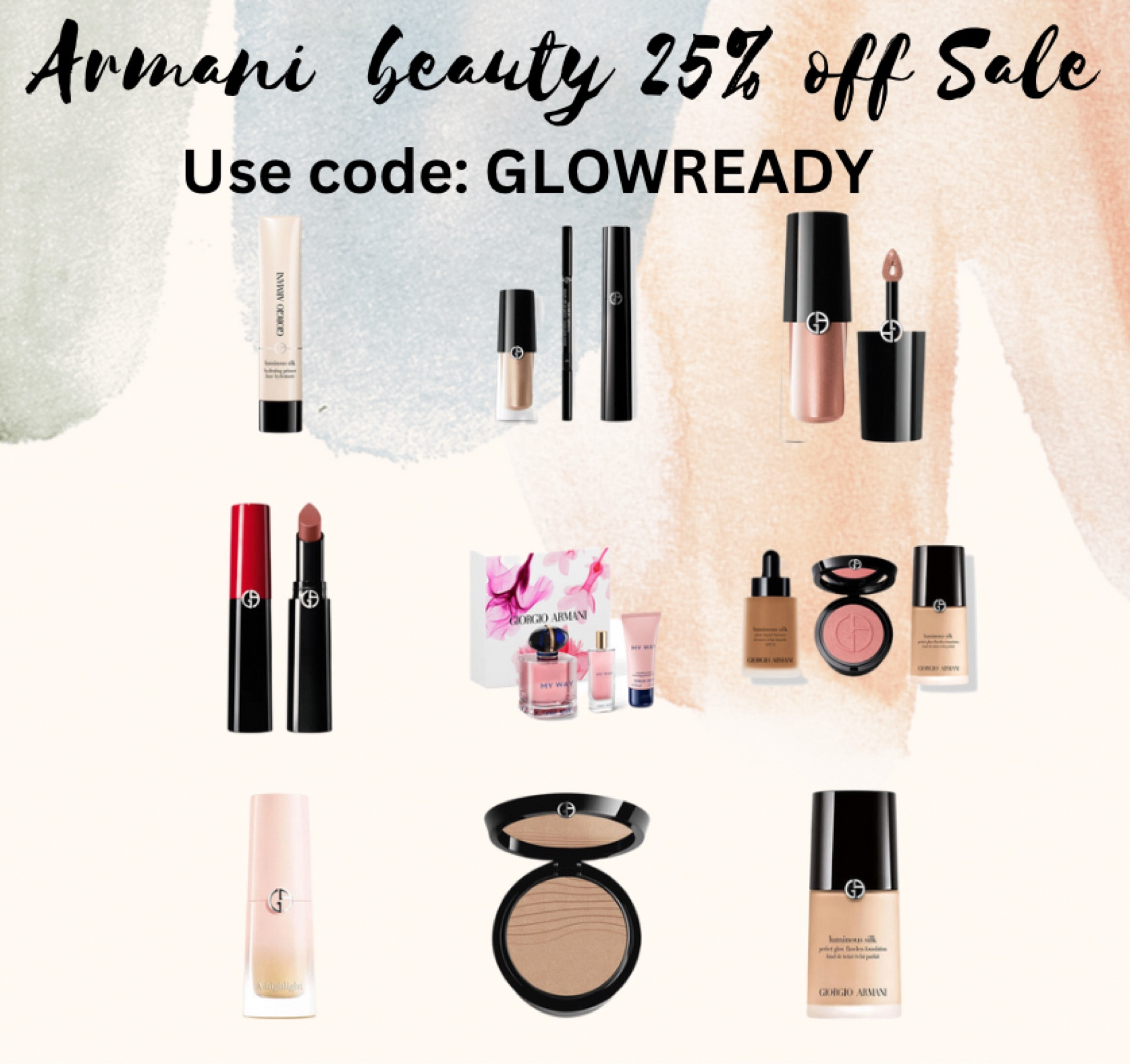 Armani Beauty 25% off Sale!, my favorite Armani Beauty products, lipstick, concealer, blush #LTKstyletip

#LTKsalealert #LTKbeauty #LTKstyletip