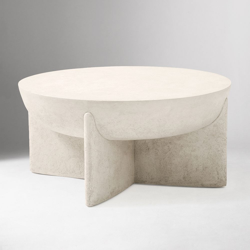 Monti Indoor/Outdoor Coffee Table (30"&ndash;40") | West Elm (US)