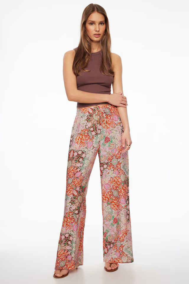 Rafaelle Wide Leg Pants | Dynamite Clothing