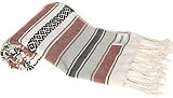Bersuse 100% Cotton - San Jose Turkish Towel - Peshtemal Bath Beach Towel - Mexican Blanket - Oeko-T | Amazon (US)