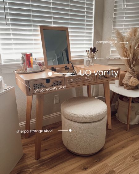 Vanity vibes ✨
Vanity is currently on sale, the stool is the Fio Sherpa Stool from UO but is currently out of stock so I linked some similar options from Amazon!


#LTKsalealert #LTKbeauty #LTKhome