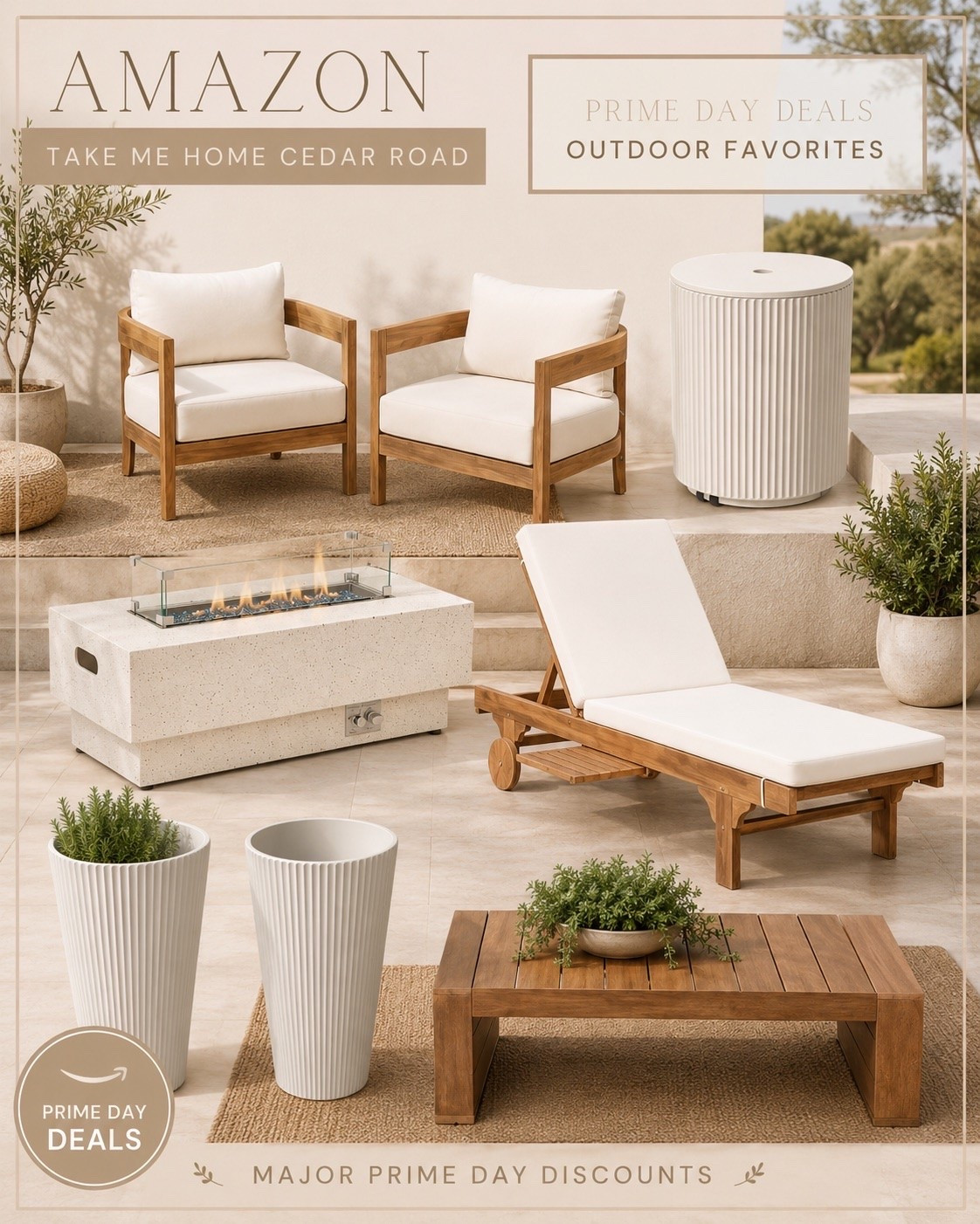 PRIME DAY DEALS - great discounts on these beautiful outdoor finds!

Outdoor furniture patio furniture planter outdoor decor outdoor chaise lounge fire pit

#LTKSaleAlert #LTKHome