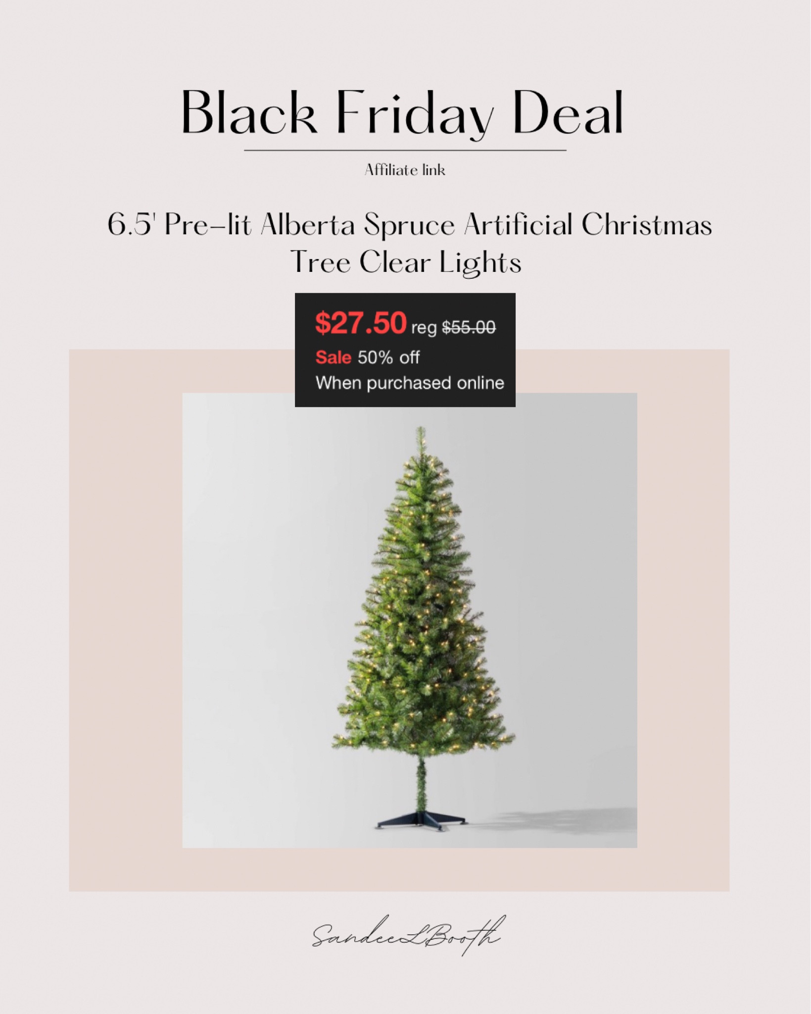 6.5' Pre-lit Alberta Spruce Artificial Christmas Tree Clear Lights - 
Christmas Decor

#LTKstyletip #LTKhome #LTKCyberWeek