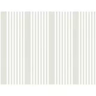 York Wallcoverings 45 sq. ft. French Linen Stripe Premium Peel and Stick Wallpaper PSW1134RL - Th... | The Home Depot