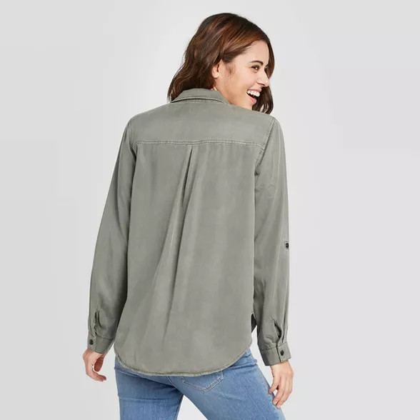 Women's Long Sleeve Button-Down Shirt - Universal Thread™ | Target