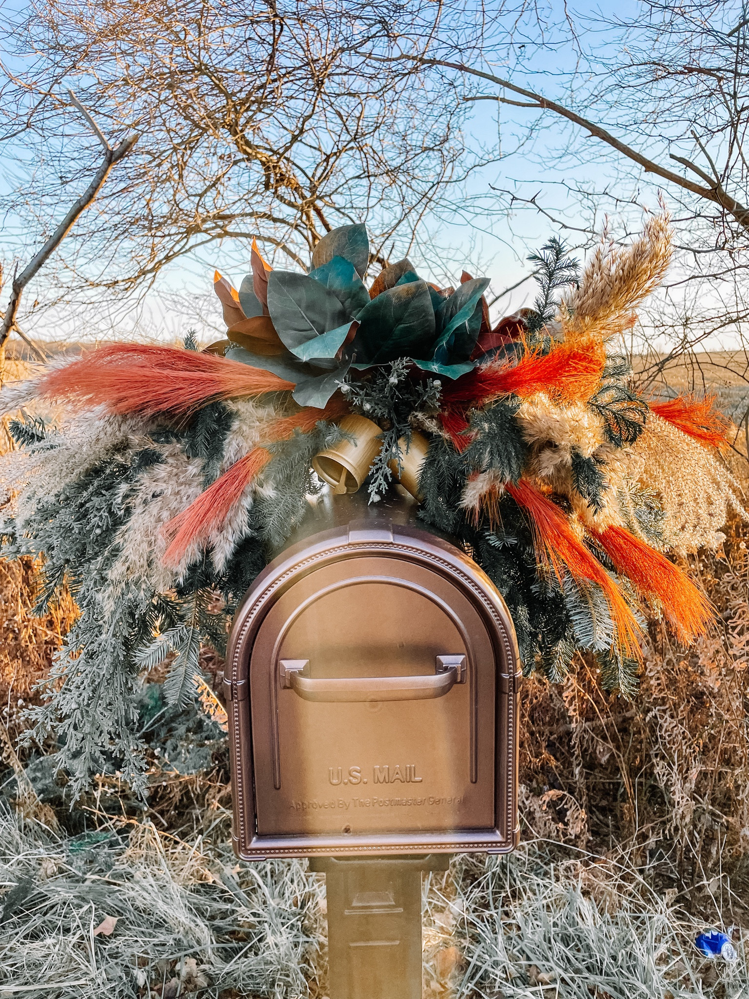 A little #diychristmasdecor on the mailbox.
Details on IG @nichenn_oh

#LTKhome #LTKHoliday #LTKSeasonal