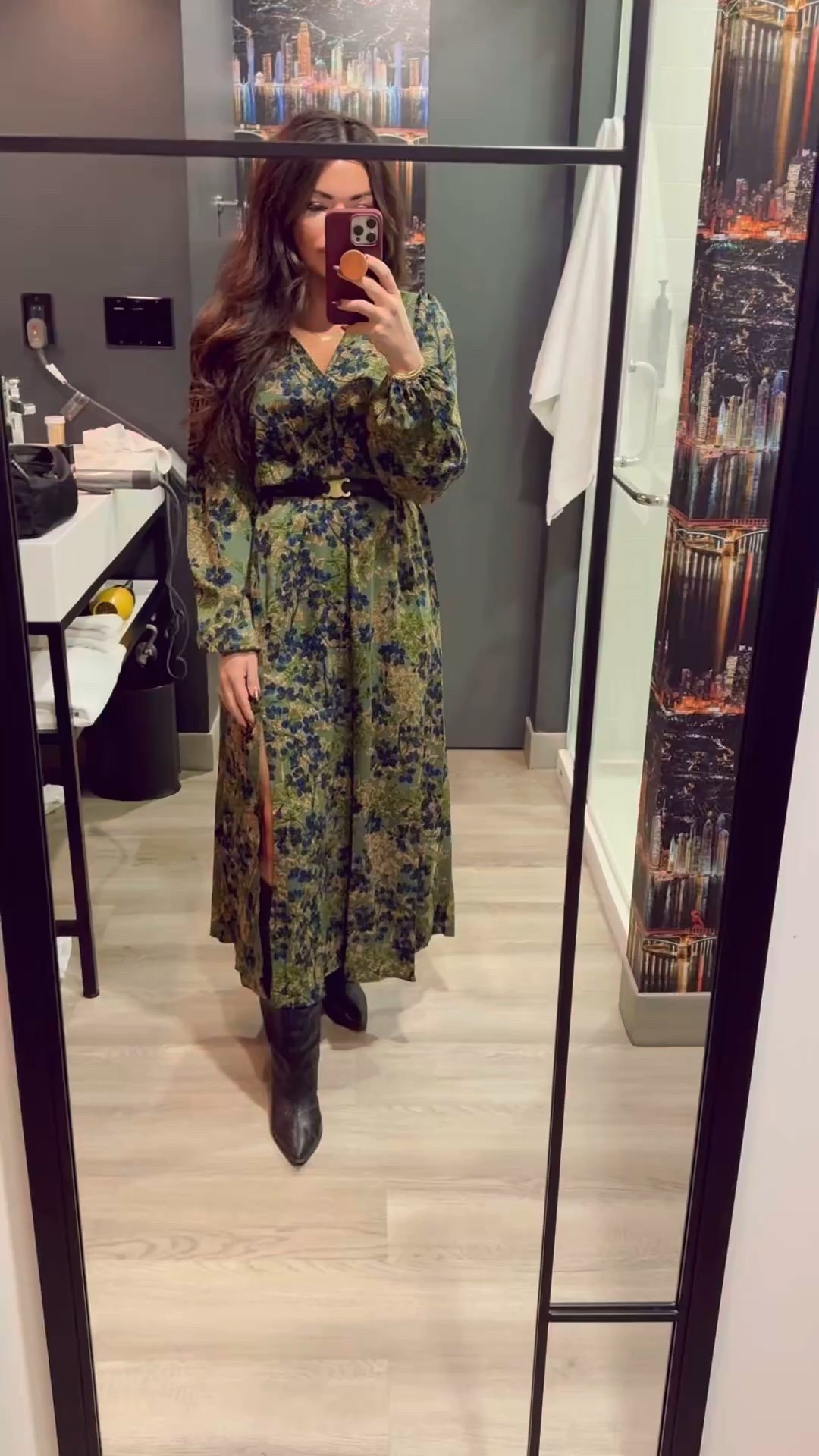My fall dress for a meeting today n NYC but also perfect for the holidays! 

#LTKHoliday #LTKWorkwear #LTKFindsUnder50