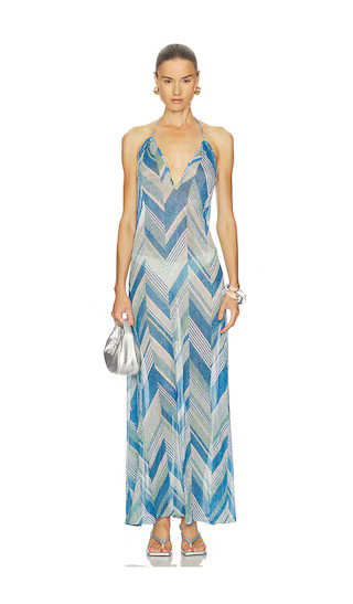 Isadora Maxi Dress in Glacier | Revolve Clothing (Global)