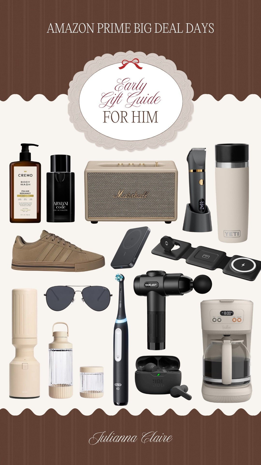 Amazon prime big deals day gift ideas for him!