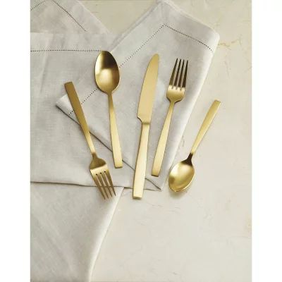 Skandia Clearview Satin 20 Piece Flatware Set, Service for 4 (Assorted Colors) | Sam's Club