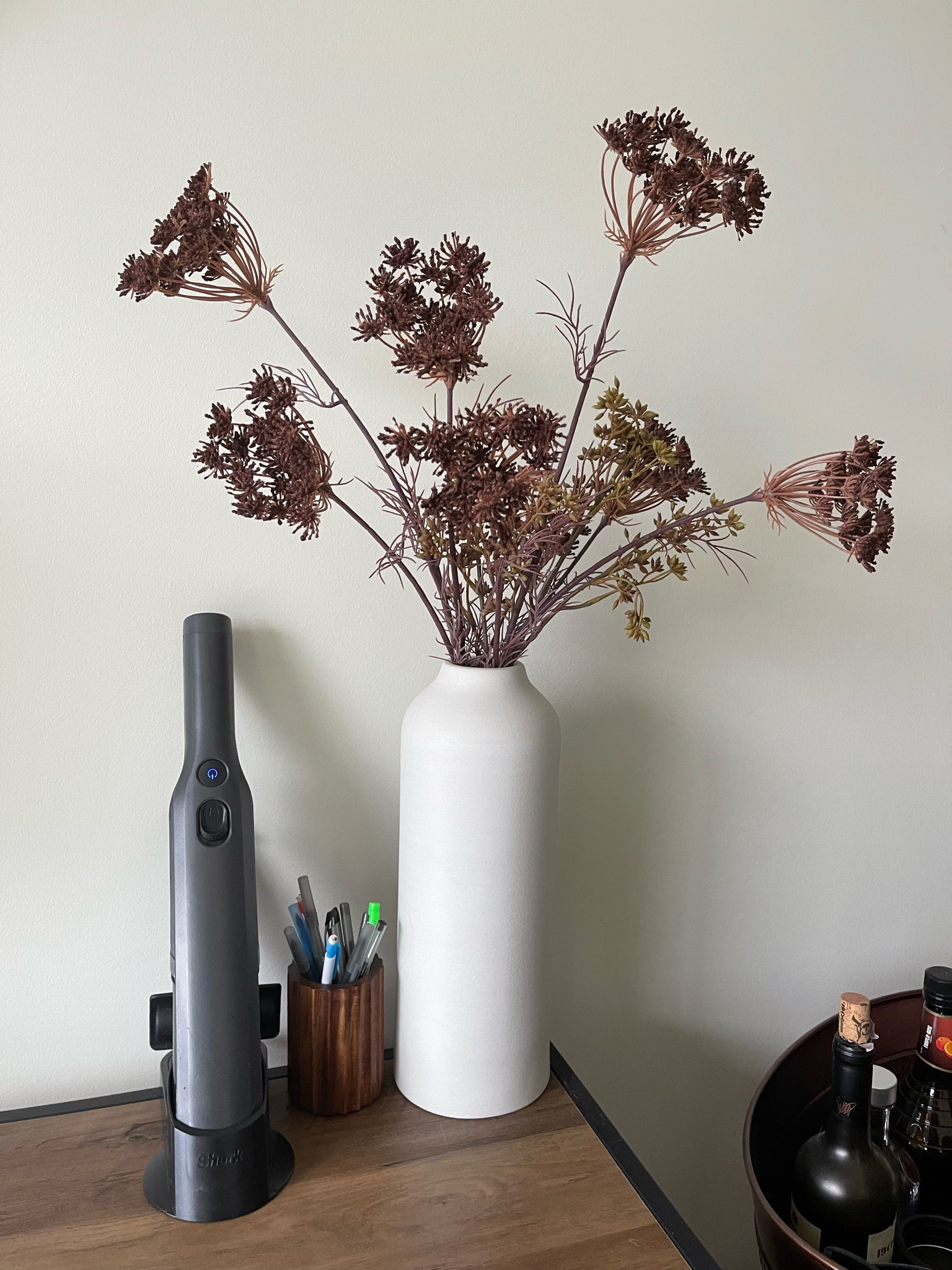 fun fall stems & versatile white vase from target 🎯 #falldecor #target 

#LTKSale #LTKunder50 #LTKSeasonal