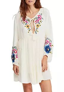 Free People
Spell On You Embroidered Mini Dress | Belk