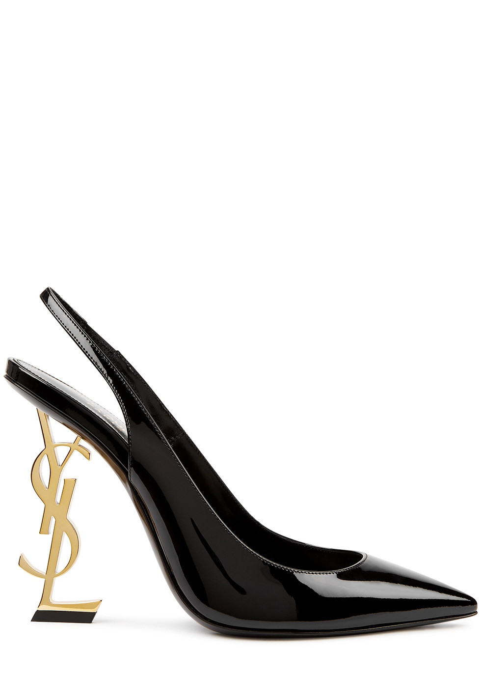 Opyum 110 black patent leather slingback pumps | Harvey Nichols (Global)