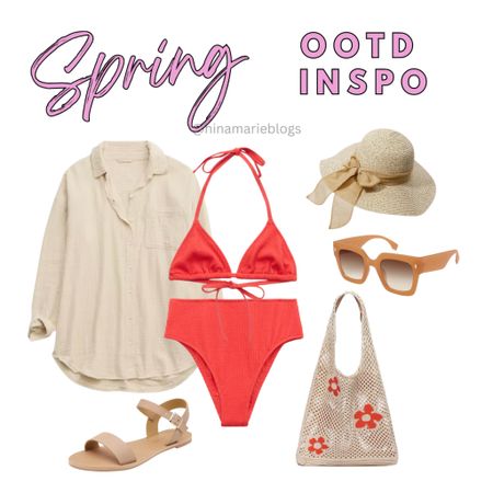 Bikini
Sunglasses
Spring outfit 
Vacation 

#LTKfindsunder50 #LTKstyletip #LTKSeasonal