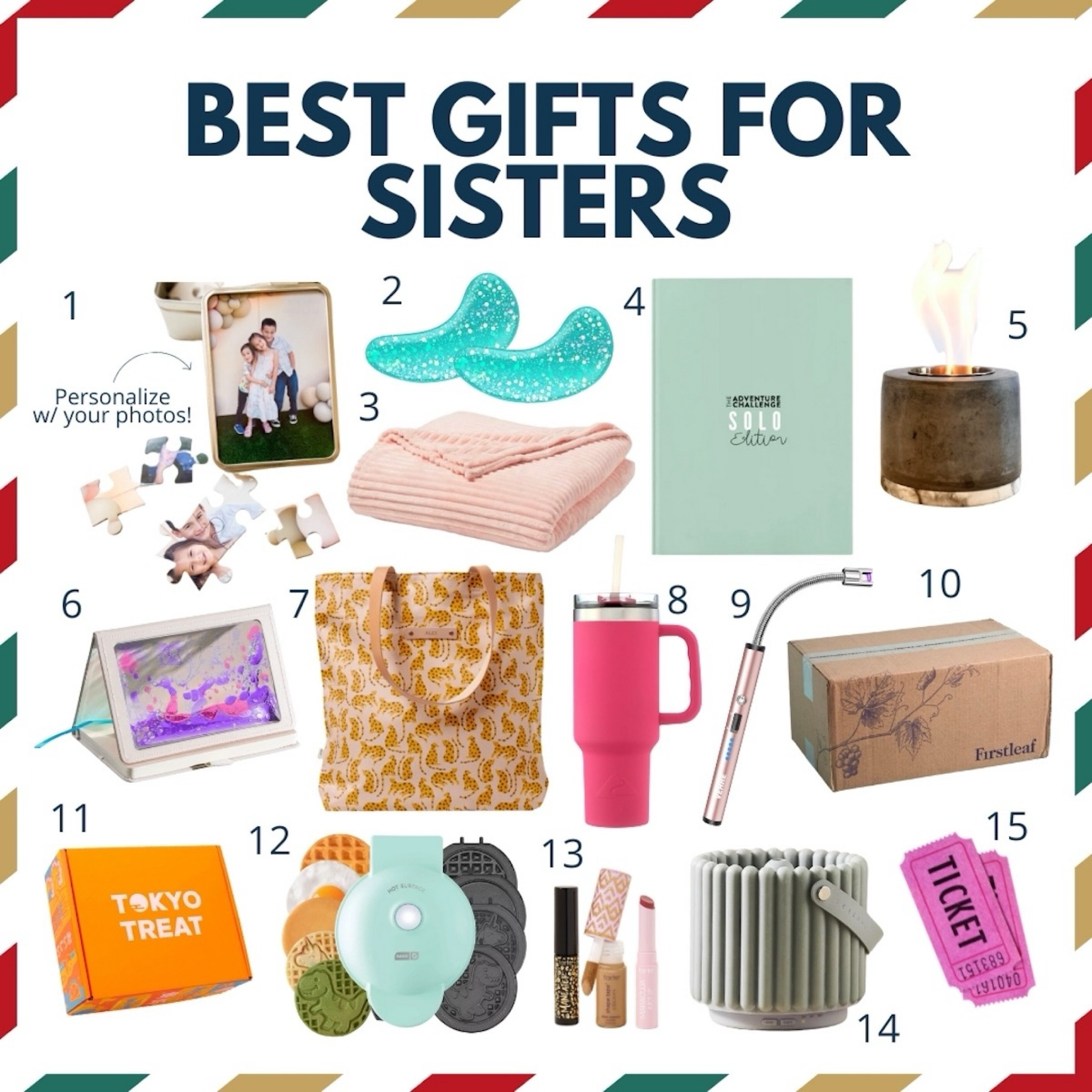 Shop our gifts for sisters gift guide! These gift ideas are approachable, affordable (almost all under $50), and trendy stuff she’ll seriously love unwrapping this season! 

#LTKFindsUnder50 #LTKSeasonal #LTKSaleAlert