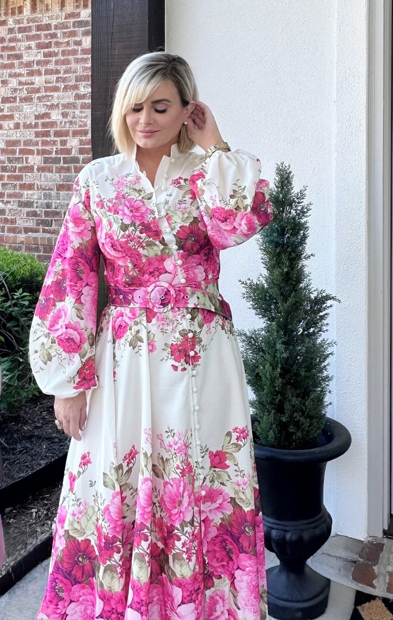 Florals for Spring 🩷

floral maxi dress, pink floral dress, romantic floral dress, vintage inspired floral dress, cottagecore dress, feminine floral maxi dress, long sleeve floral dress, belted floral dress, garden party dress, spring floral dress, elegant floral dress, classic feminine dress, timeless floral dress, modest floral dress, wedding guest floral dress, brunch outfit dress, church dress outfit, polished feminine style, chic floral outfit, grandmillennial style dress, pink and cream floral dress, statement floral print dress, classic ladylike style, sophisticated floral dress, spring garden outfit, feminine spring dress, elevated everyday dress, romantic style outfit, vintage garden dress, classic style dress, refined feminine fashion

#LTKOver40 #LTKWedding #LTKootd